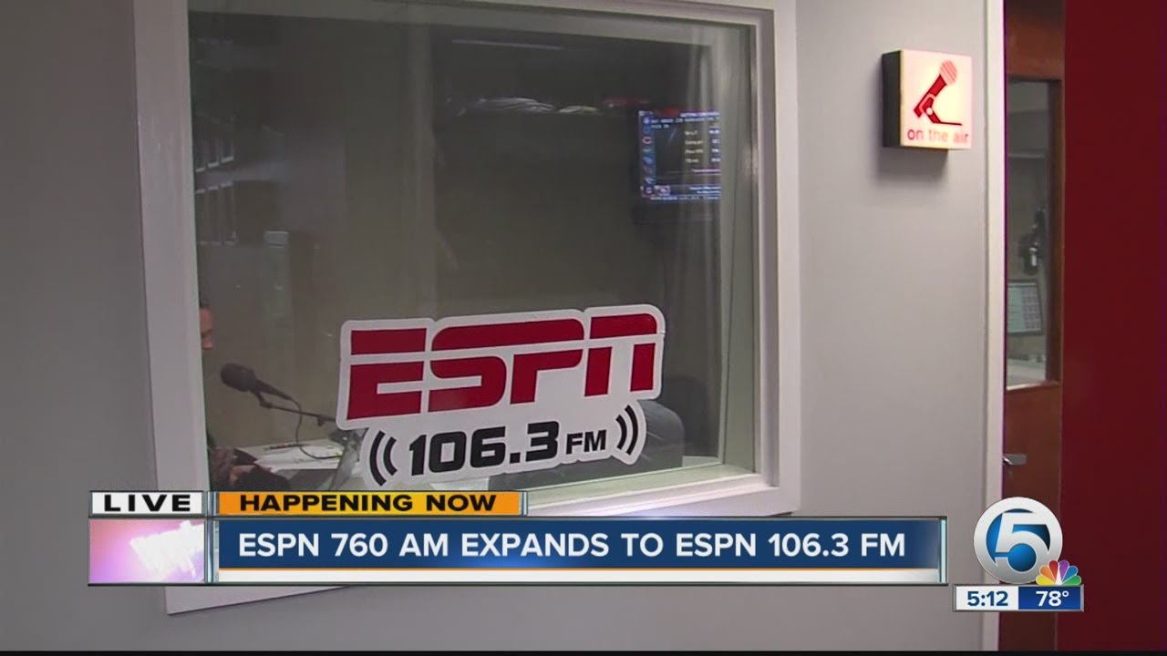 ESPN 760 AM expands to ESPN 106.3FM