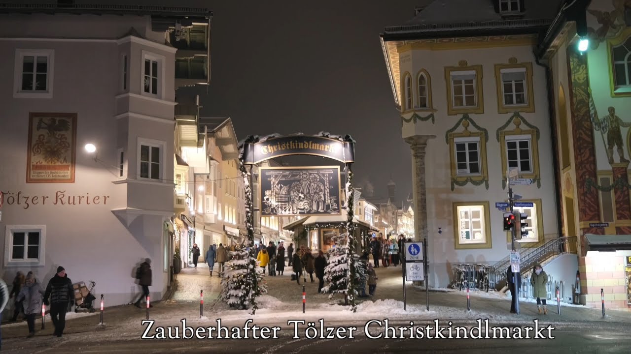 Weihnachtszauber im Voralpenland: Der Tölzer Christkindlmarkt