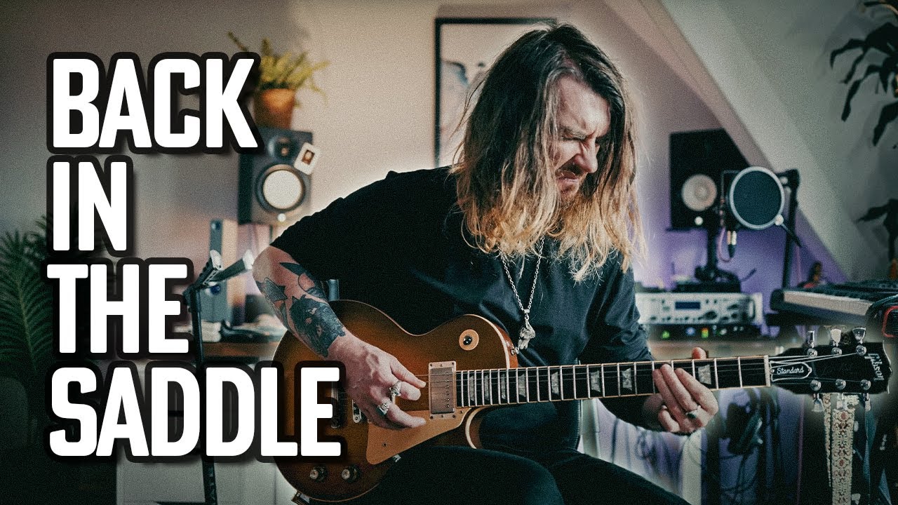 Мой хитрый трюк с гитарным риффом Джо Перри «BACK IN THE SADDLE»!