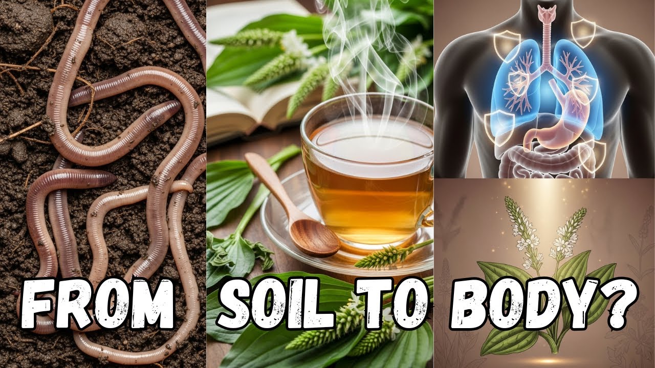 Life in Nature: A Medicinal Plant and a Silent Soil Dweller