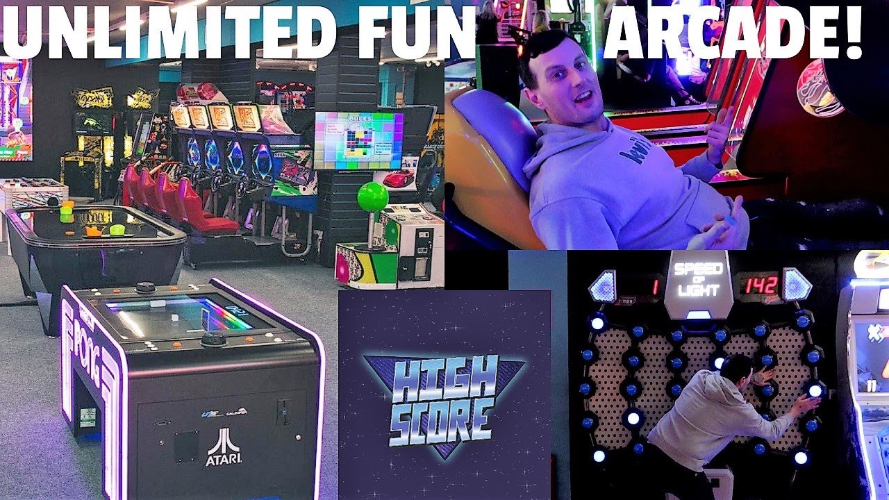 High Score Southampton UNLIMITED FUN Arcade!