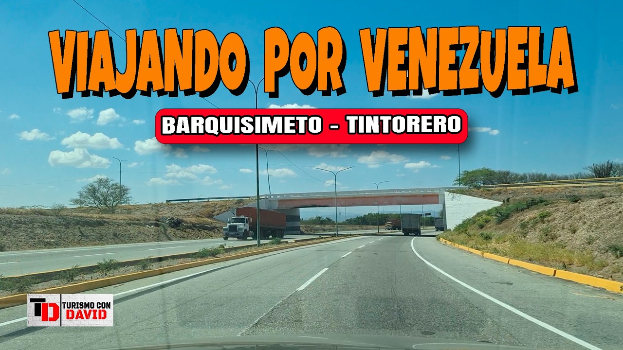Viajando de Barquisimeto a Tintorero por la Avenida Florencio Jiménez, Venezuela