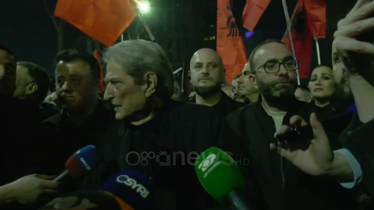 Berisha: Ky është një marshim revolte, asgjë nuk e mbron Edi Ramën nga kjo revoltë popullore