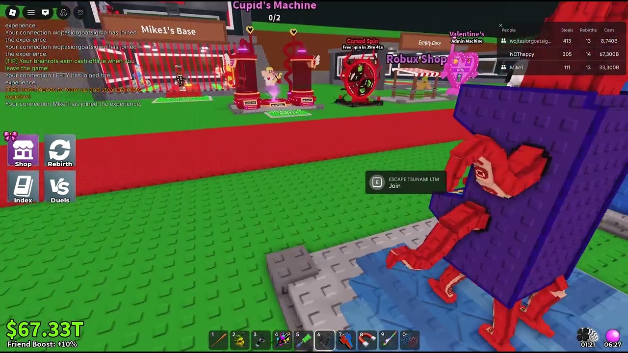 update steal a brairot