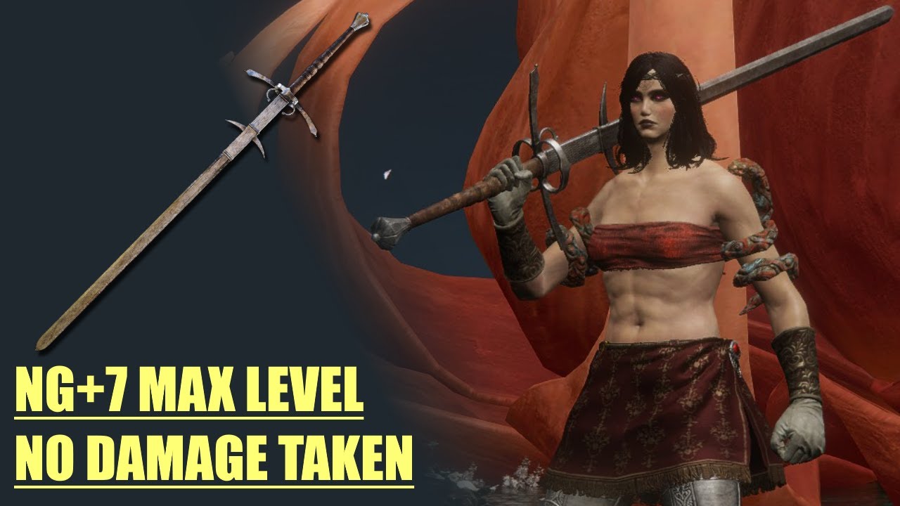 Elden Ring - MAX LVL Zweihander vs All Required Bosses (NG+7)
