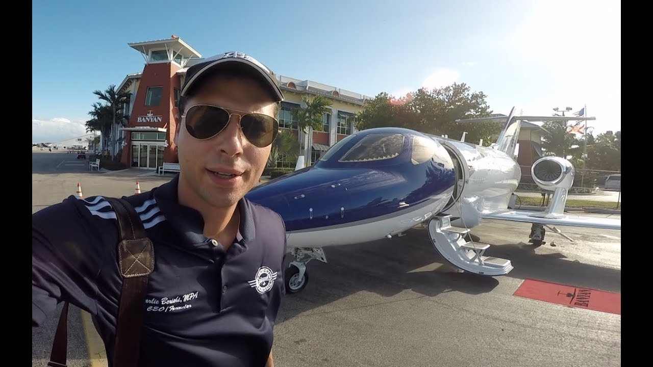 How to fly a HONDA JET in 15 minutes HD w/ATC Audio KFXE to KORL FULL FLIGHT