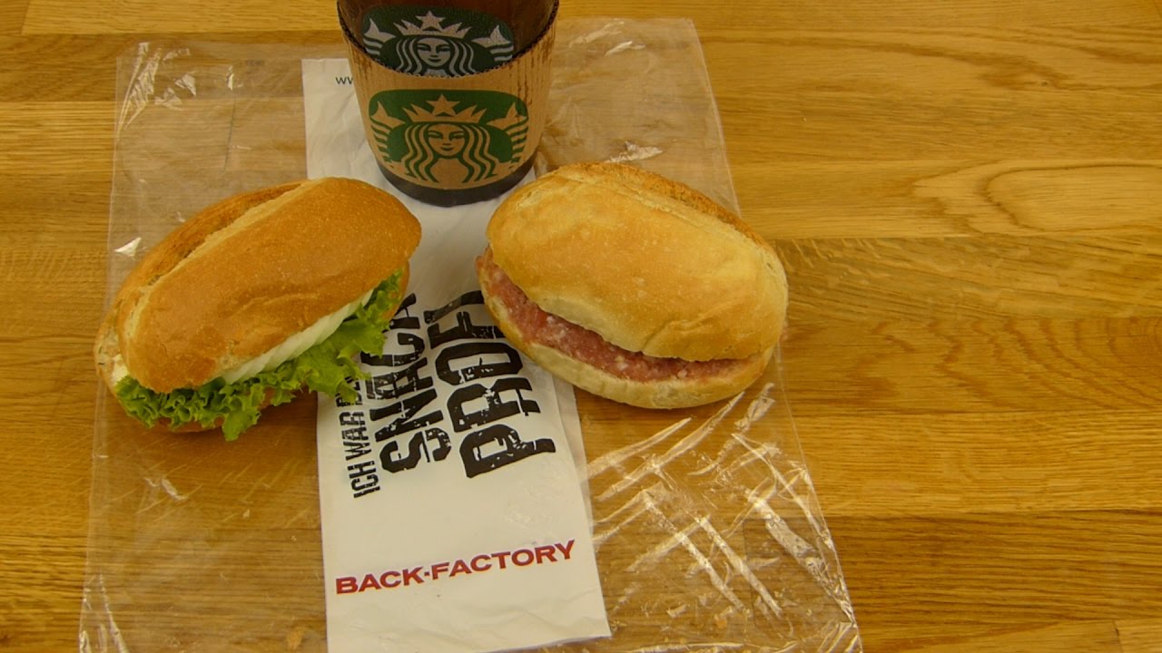 Back-Factory - Sandwiches Mett & Egg / Belegte Brötchen Zwiebelmett & Ei