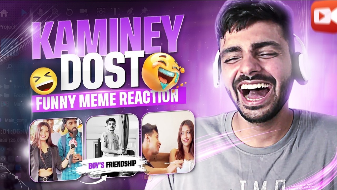 Kaminey Dost 😂 | Every Male Friendship Ever | Funny Meme Reaction