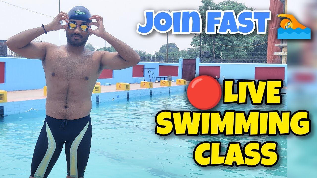 🔴 Live Swimming Class, Swimming Tips for Beginners, Swimming By Sanuj