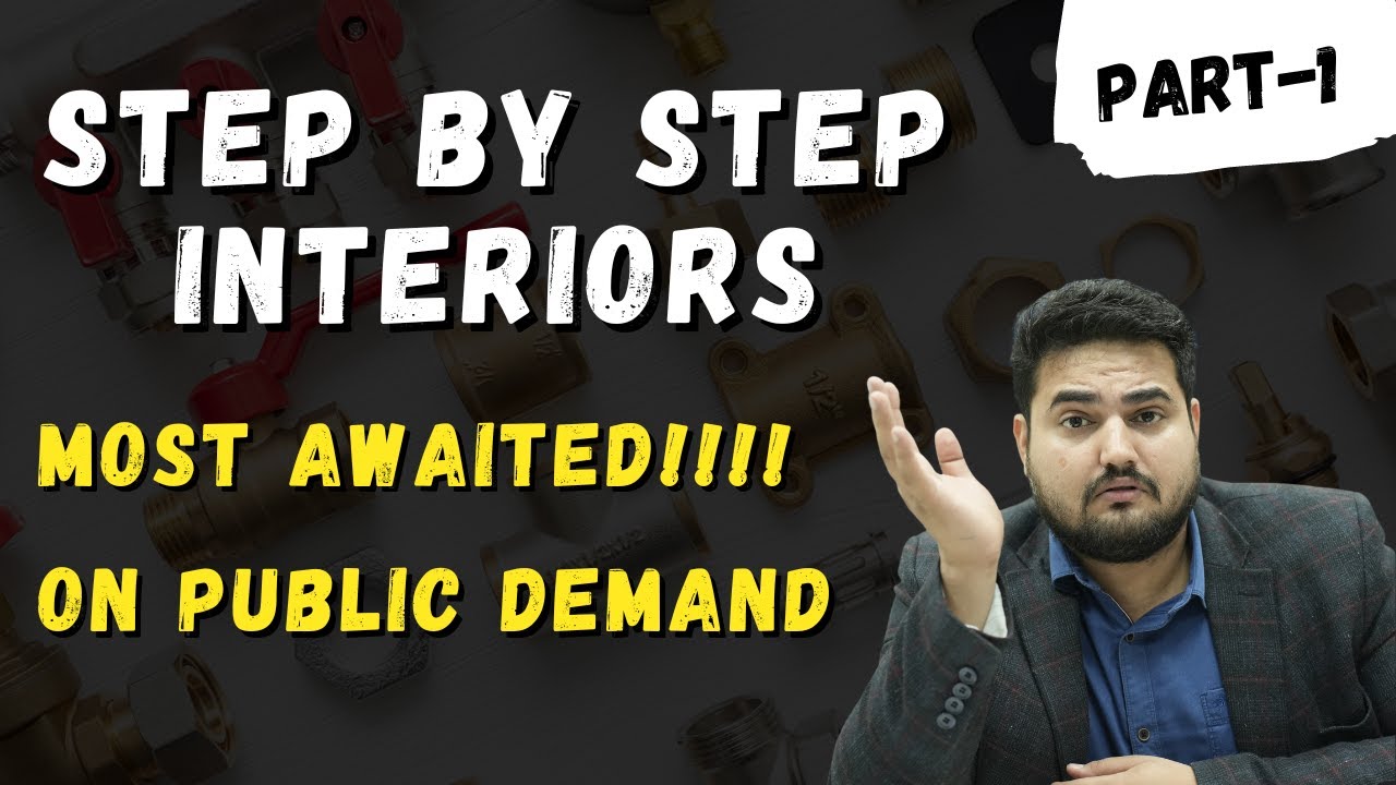 [PART 1] HOW to Renovate your Home Step By Step? | Step by Step Interiors, Step by Step Construction