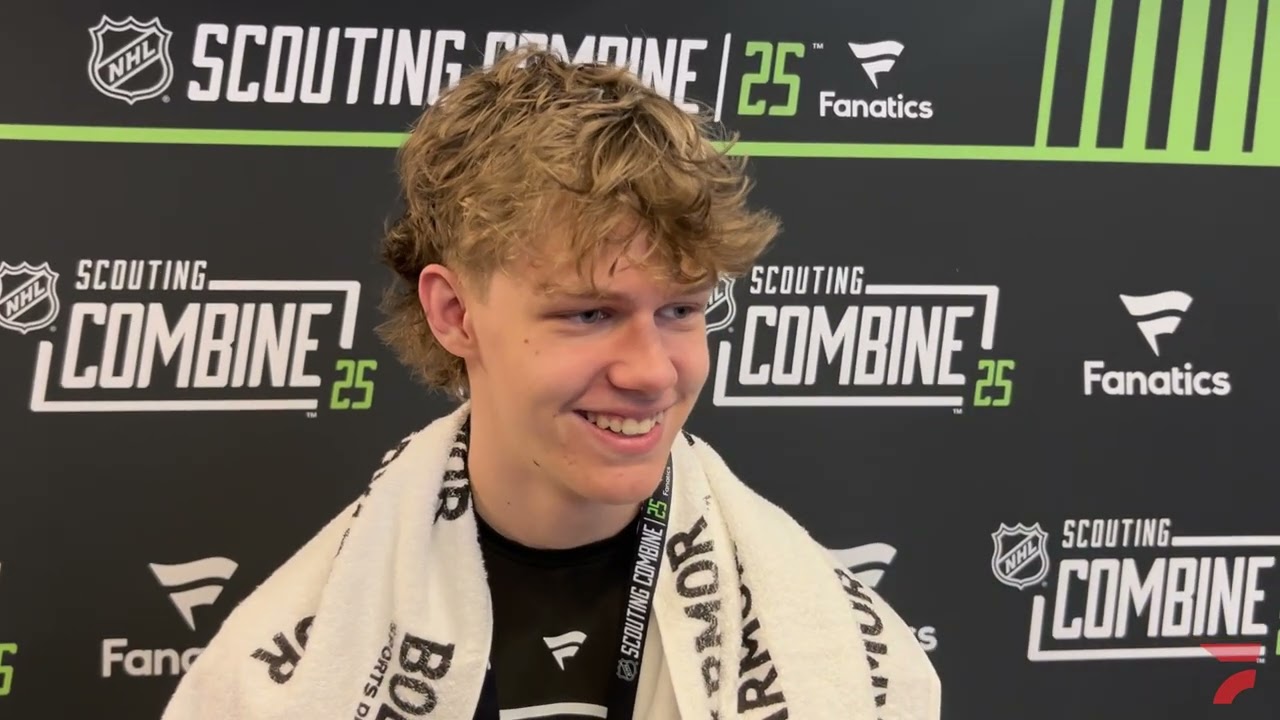 Václav Nestrašil Reflects On Winning USHL's Clark Cup, Playing Big At NHL Draft Scouting Combine