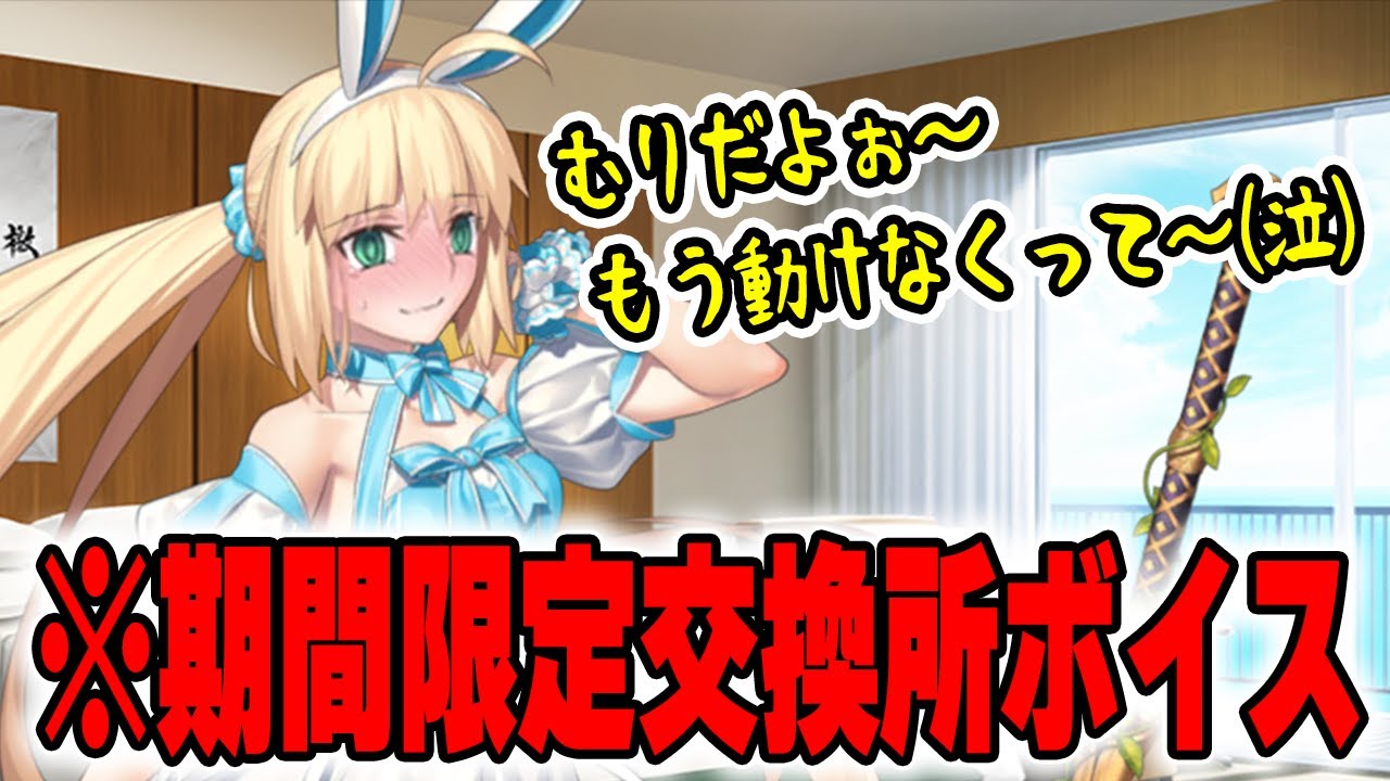 【必聴レベル】水着キャストリア激レアボイス(cv:川澄綾子)　※激かわ注意【FGO】