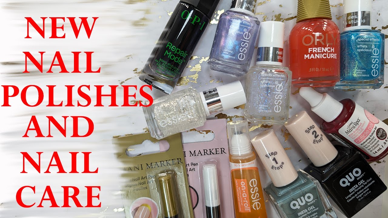 RECENT NAIL POLISH AND NAIL CARE HAUL | Perfect Nails at Home