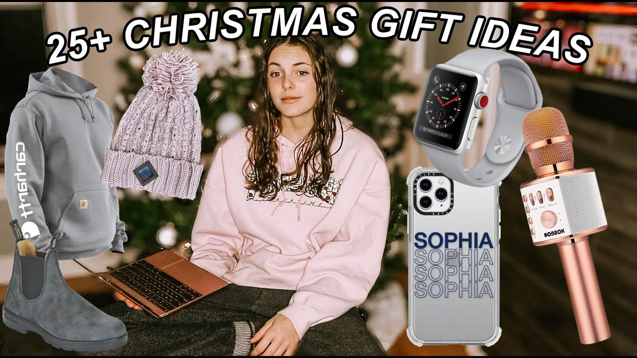 a BUNCH of 2020 CHRISTMAS GIFT IDEAS for teenagers 25+ unisex gifts