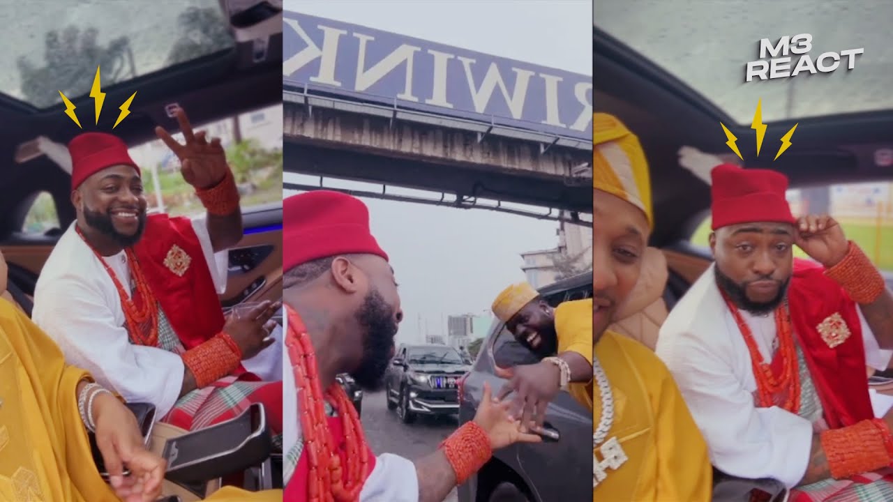 LIVE: Davido and Chioma Wedding, 001 arrival to the event center