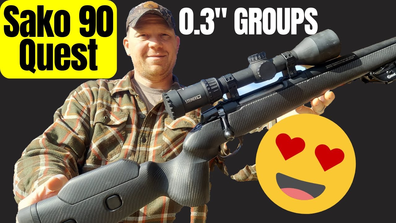 Sako 90 Quest [VERY IMPRESSED] First Shots and Sighting In