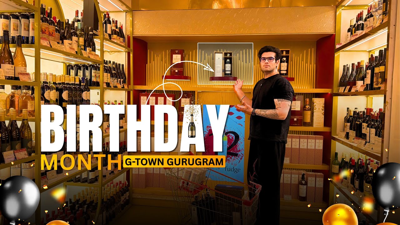 Cheapest Liquor Store In India | Birthday Ki Daru Pe Mota Kharcha Hogya | G Town Wines Gurgaon 