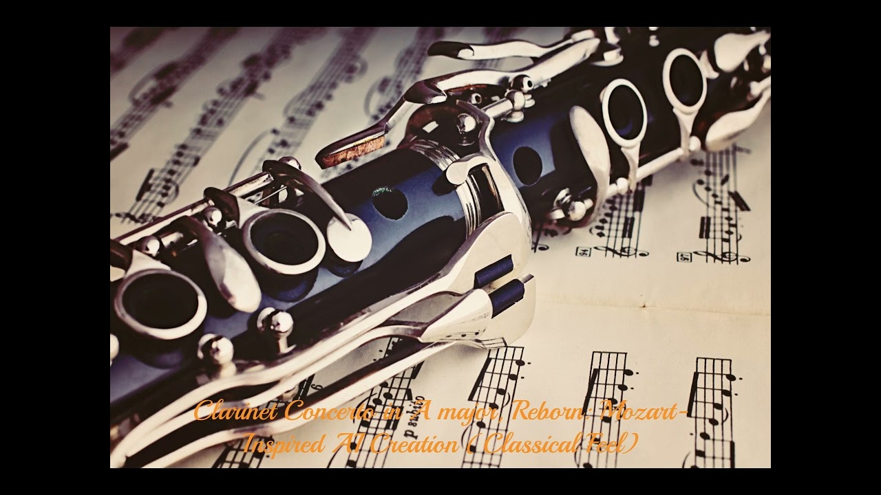 Clarinet Concerto in A major, Reborn: Mozart-Inspired AI Creation (Classical Feel)