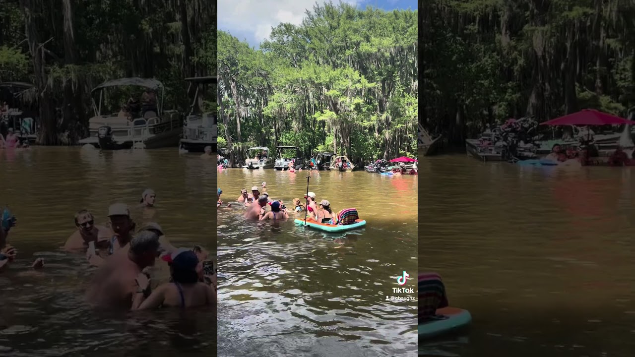 Caddo Lake @Uncertain Texas  4th of July