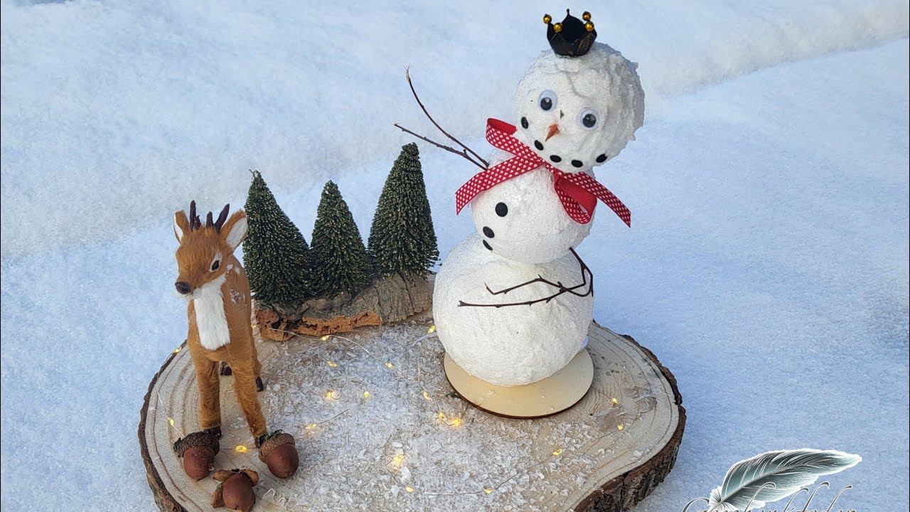 Tischdeko Winter Wunderland