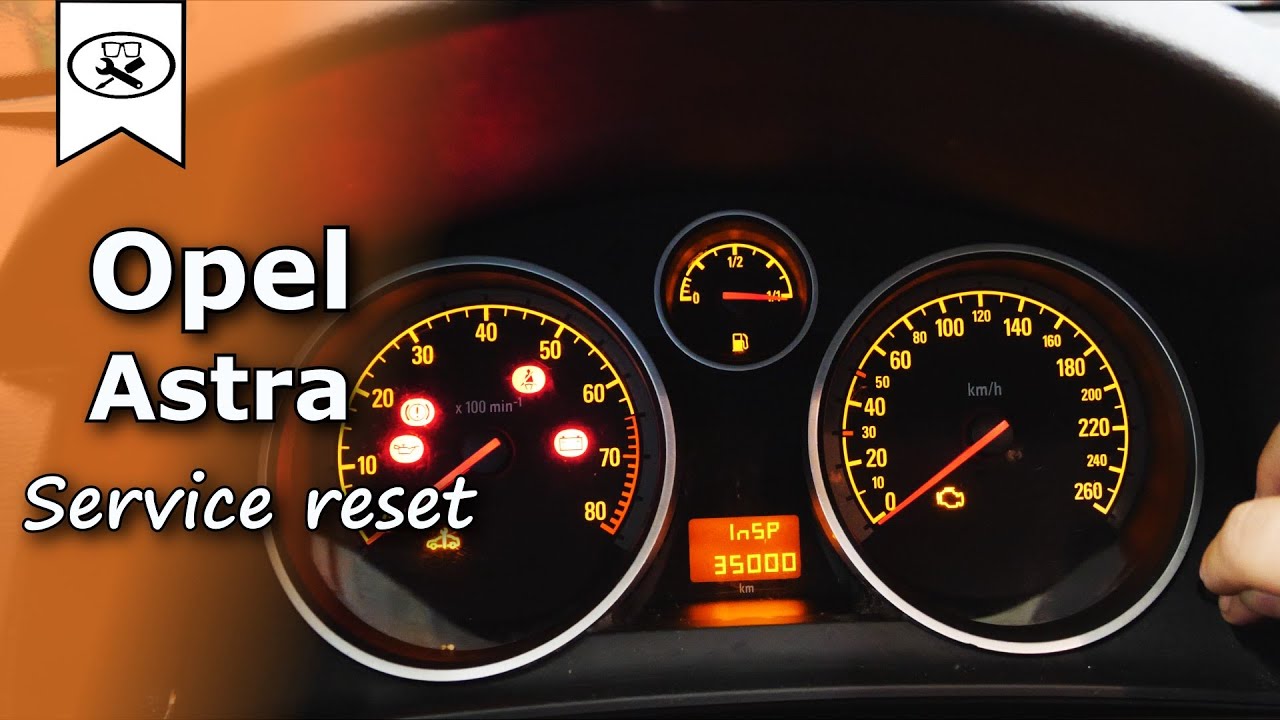 Opel Astra H Service zurücksetzen | service reset | VitjaWolf | Tutorial | HD