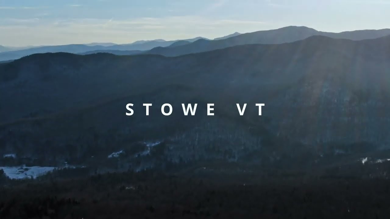 Stowe, Vermont | Drone | Winter 2022