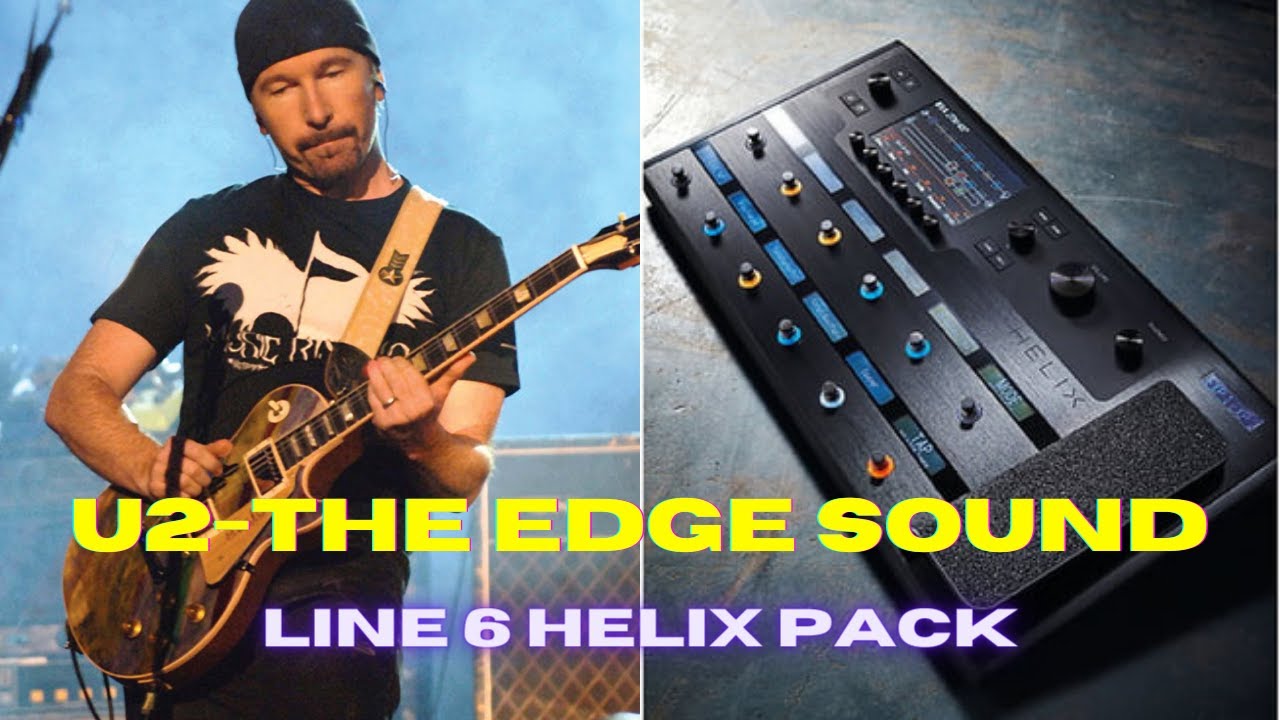 U2- LINE 6 HELIX PACK #1