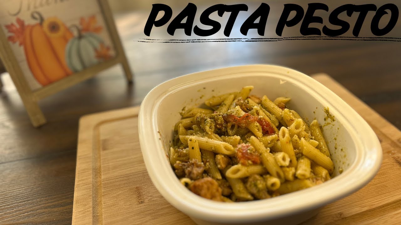 Easy Homemade Pesto Pasta | Fresh, Flavorful & Ready in 15 Minutes!