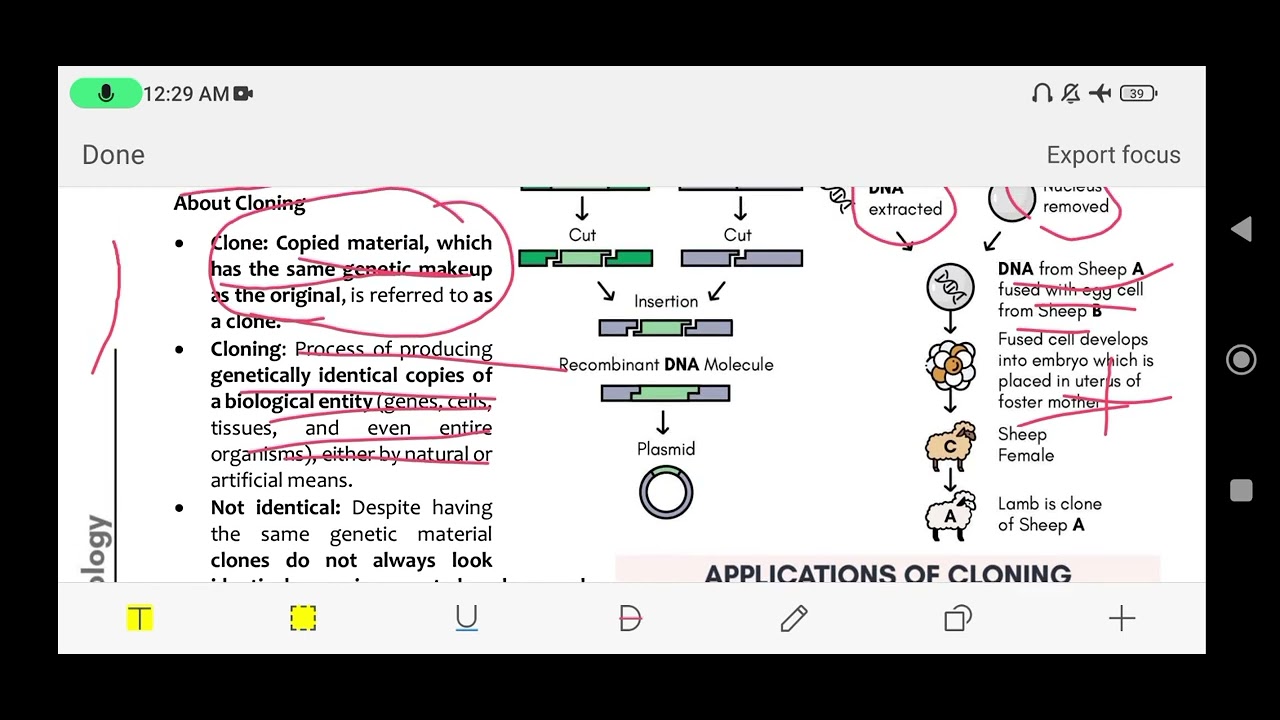 Cloning | Science and Technology |  69th BPSC Mains