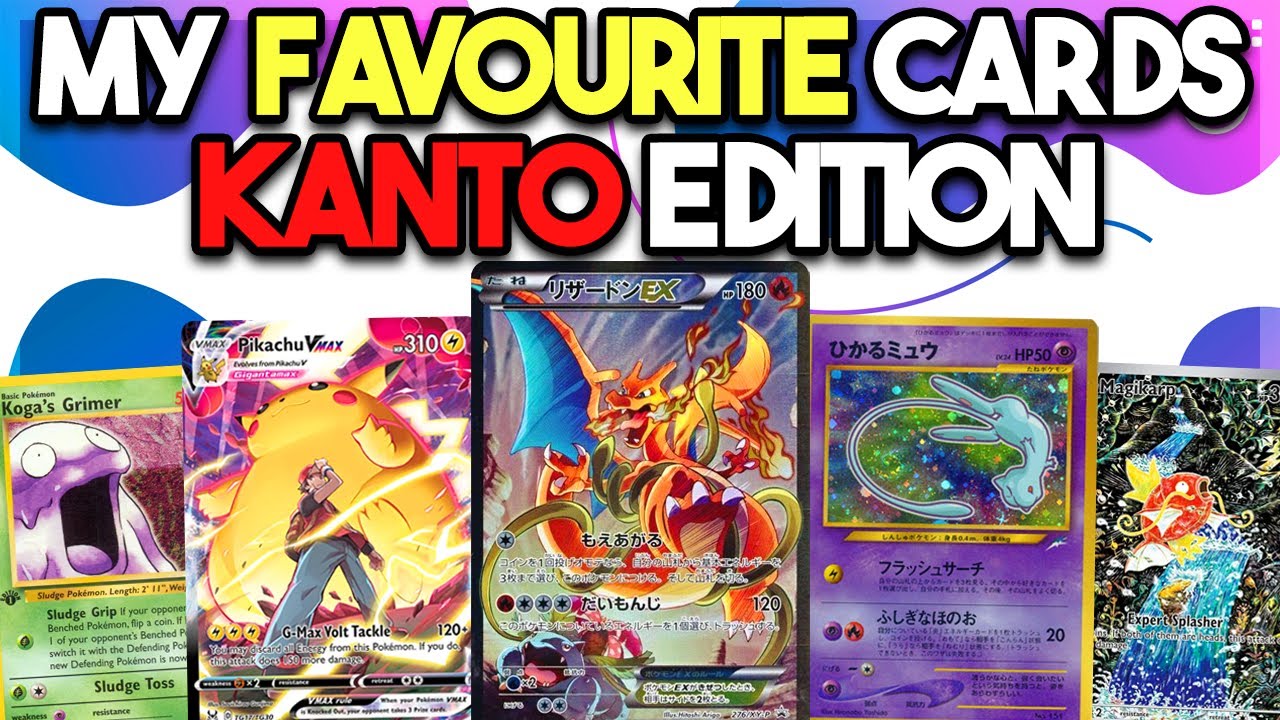 The BEST Pokémon Card Of EVERY Pokemon - Generation 1 Kanto! - Best of Dex Series!