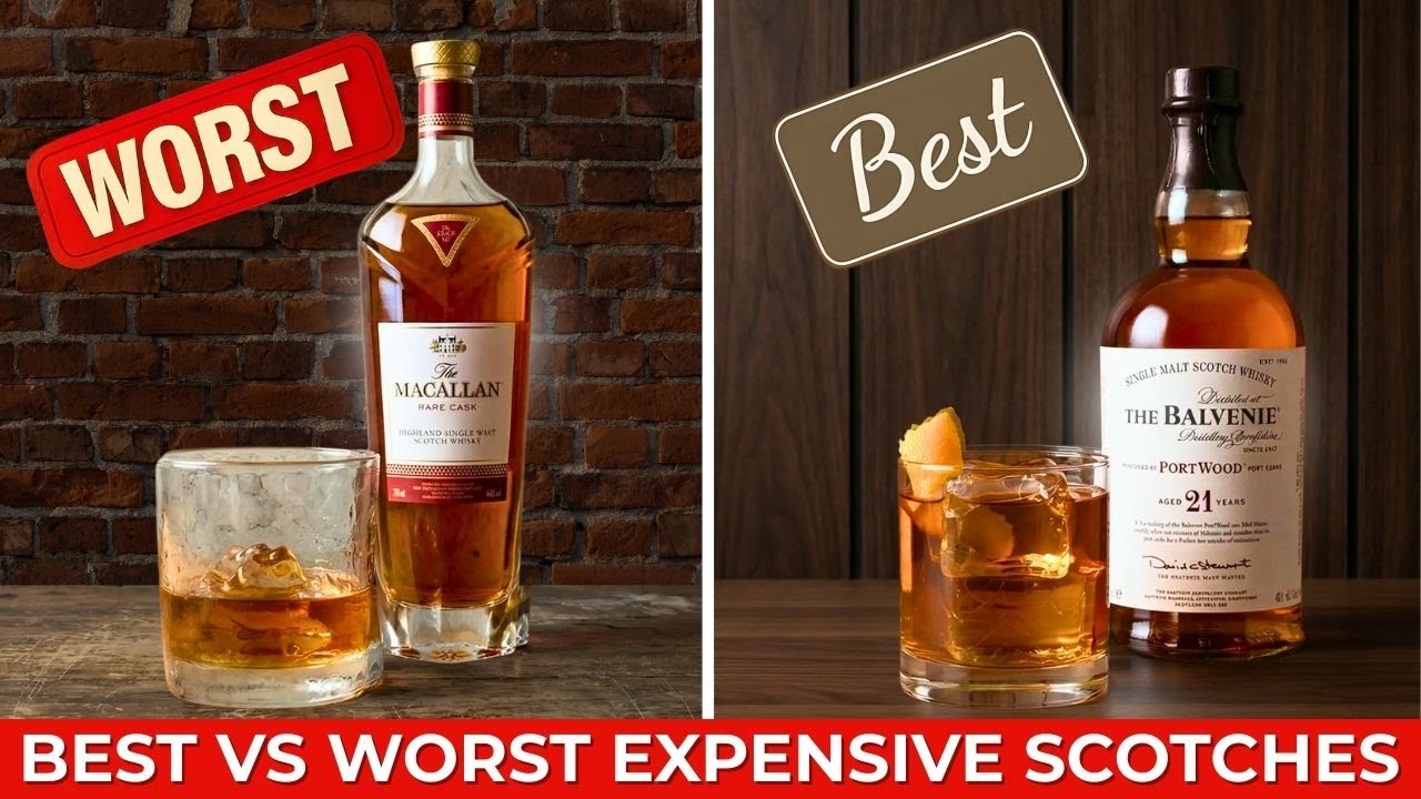 15 Expensive Scotches Ranked from Worst to Best Part 1!