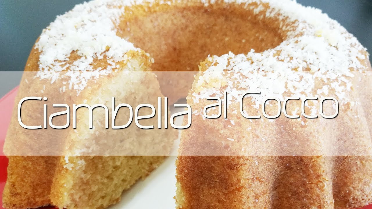 Ciambella al cocco, ricetta veloce
