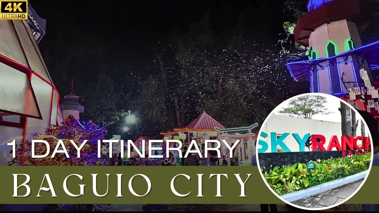 Baguio City Tour DIY Itinerary| BCC Christmas Village, Sky Ranch and more! VLOGMAS 2025