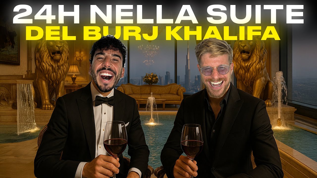 SOPRAVVIVERE PER 24H NELLA LUSSUOSA SUITE DEL BURJ KHALIFA A DUBAI - MAI VISTO COSÌ TANTA RICCHEZZA!