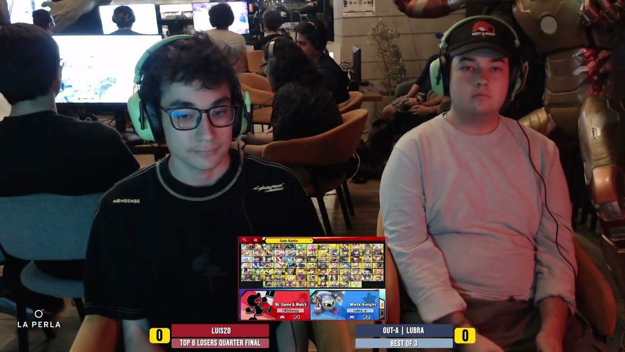 Torneo Semanal #25 Top 8 Losers Quarters Final Luis2D VS OUT A | Lubra