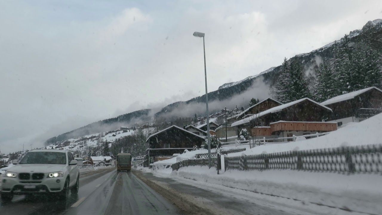 Von St.Niklaus nach Gasenried im Winter