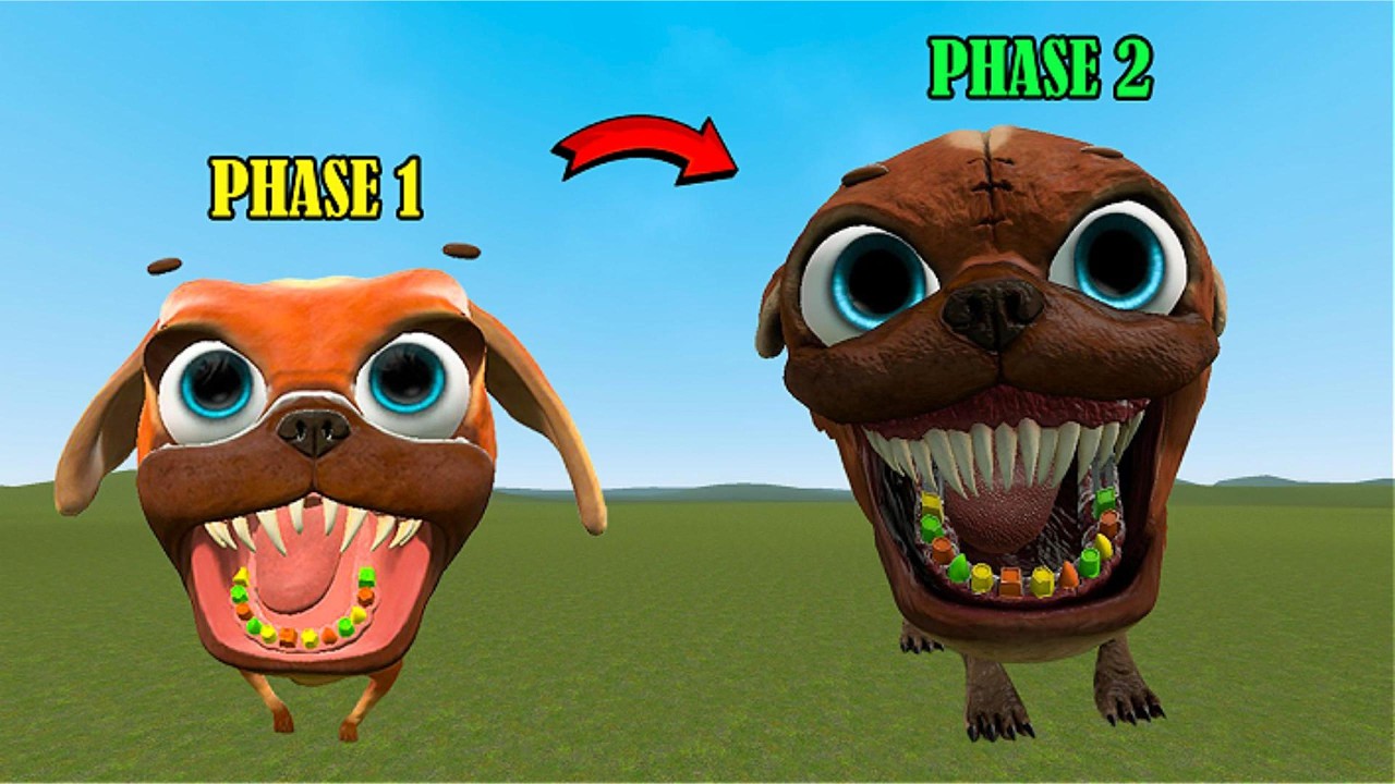 NEW EVOLUTION OF CHOMPY CHASEY PHASE 2 MONTER FROM DARK PALS THE 1ST FLOOR In Garry's Mod!!