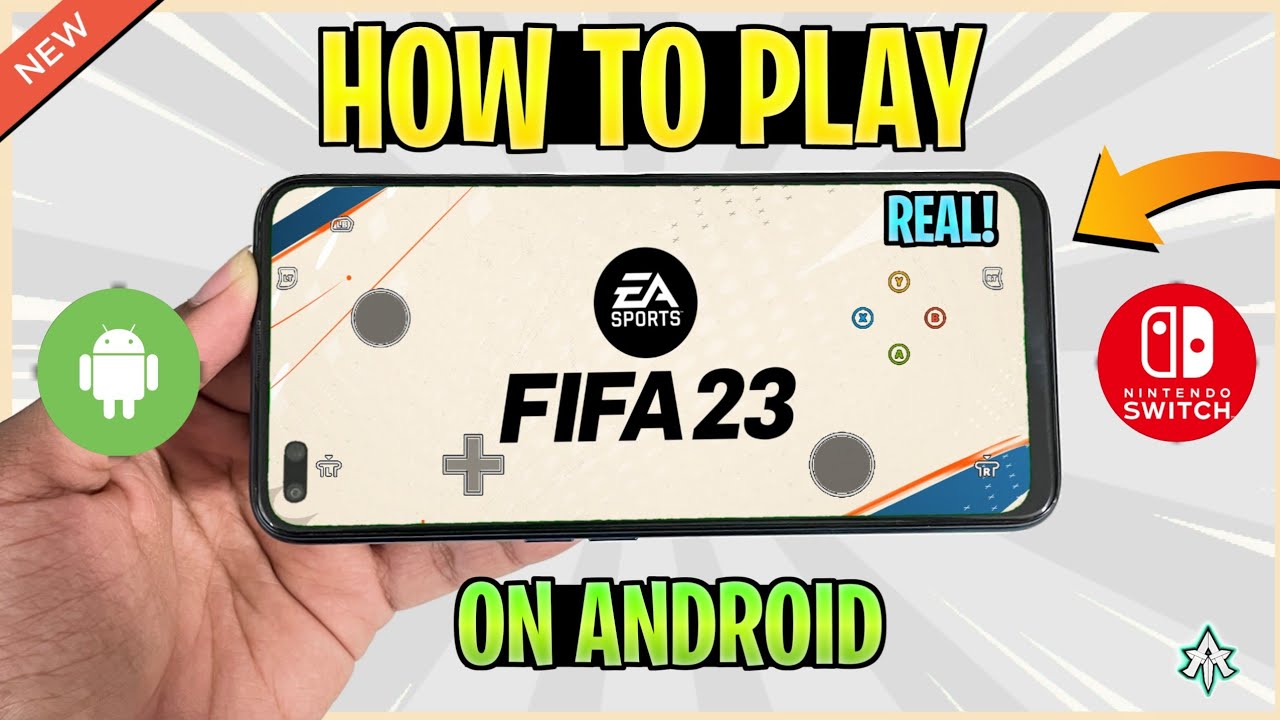 Играйте в FIFA 23 на Android с помощью эмулятора Switch для Android | Геймплей FIFA 2023 для Android