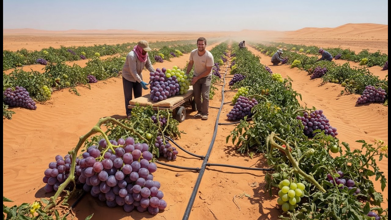 Unbelievable! They Grew Grapes in the Desert and the Outcome Was Shocking!