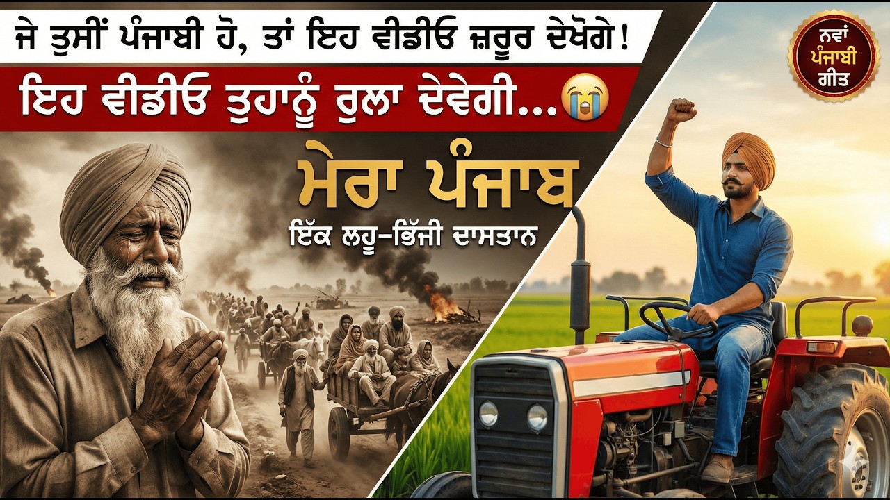 Mera Punjab (Official Video) | ਇੱਕ ਲਹੂ-ਭਿੱਜੀ ਦਾਸਤਾਨ | New Punjabi Song 2026 | Heart Touching History