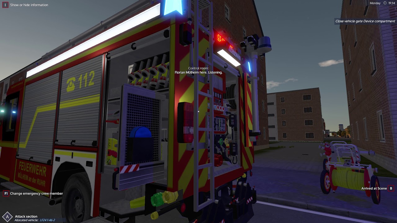 Emergency Call 112 The Fire fighting Simulation #008 - Building Fire