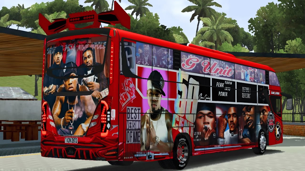 G UNIT BUSSID SKIN