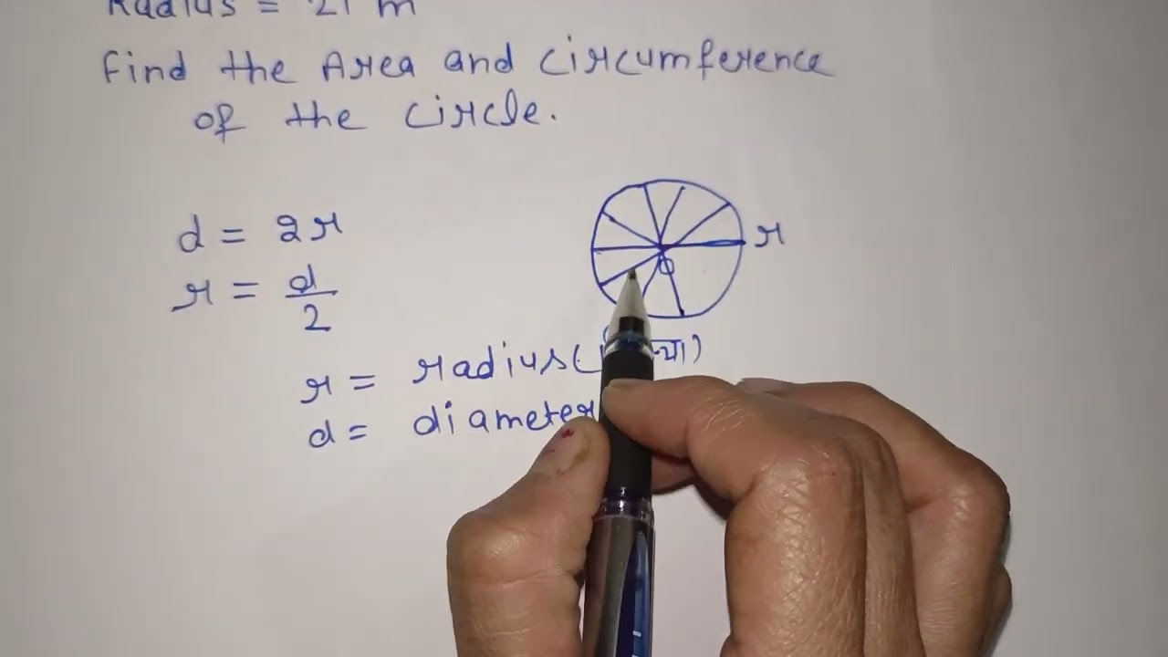 Area and Circumference of the circle 