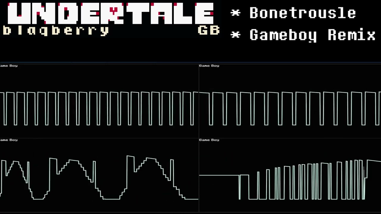 Undertale Bonetrousle | Gameboy Remix