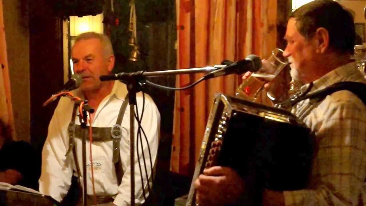Original german Austrian Country Music in a cabin in the moutains alps Austria