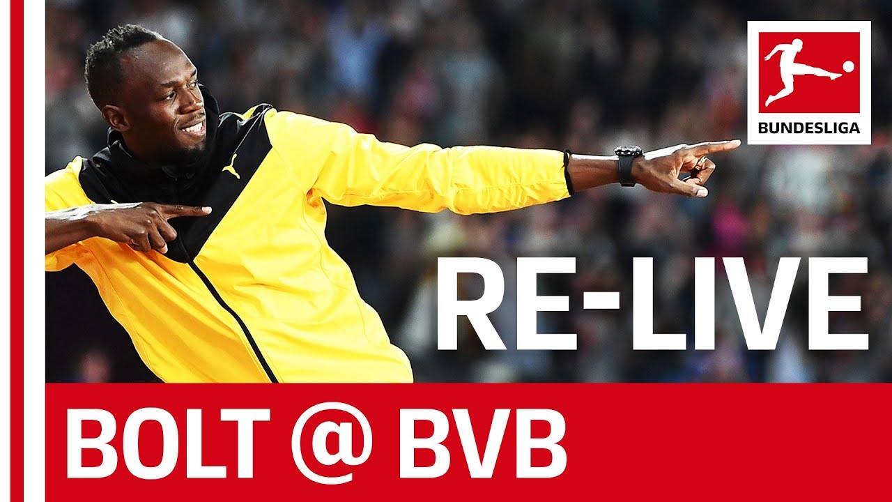 Usain Bolt at Borussia Dortmund Training ⚽ - Full Length