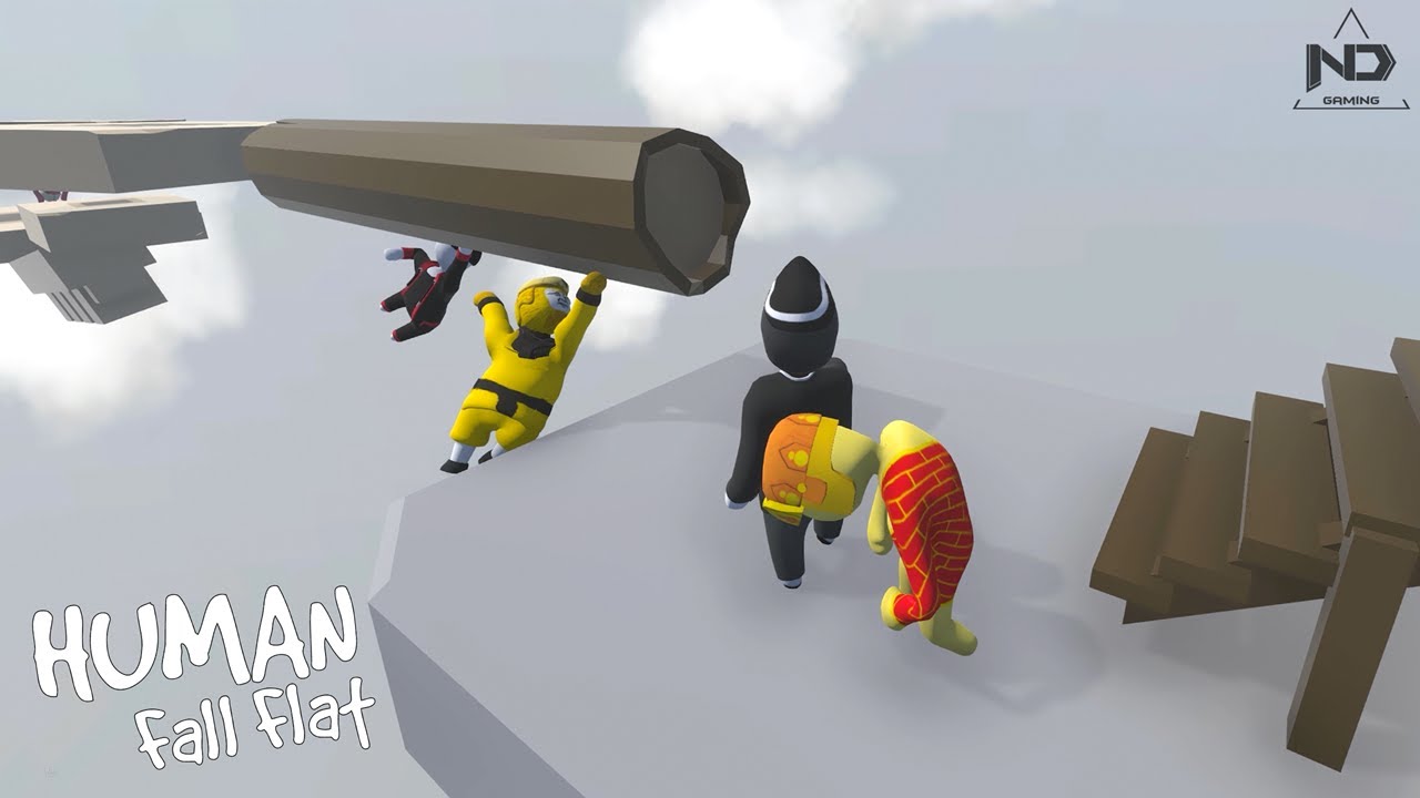 Human Fall Flat #9 - Thử Thách Vượt Chướng Ngại Vật Cùng Thầy Trò Đường Tăng