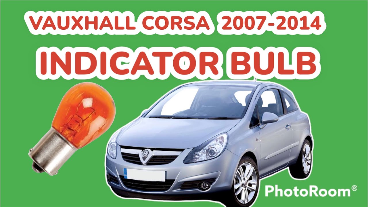 Vauxhall Corsa 2007-2014 Indicator / amber bulb replacement