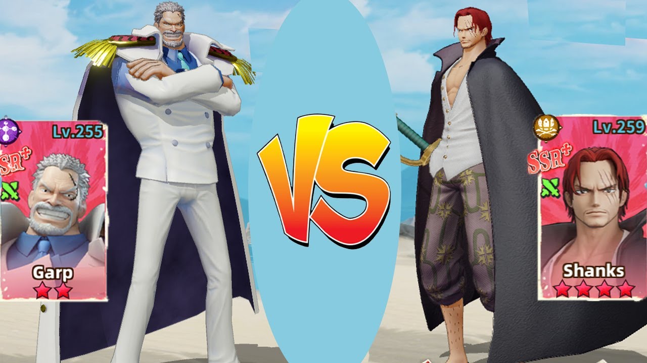 GARP B7 VS SHANKS B9 !! TEAM PERFECT MARINE VS YONKO - OP SAILING KINGDOM