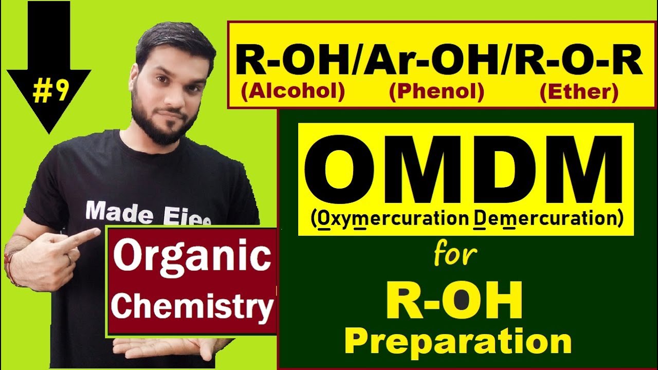 Oxymercuration Demercuration (OMDM) | Alcohol Preparation BY Alkenes| JEE||NEET||AIIMS(Hindi)